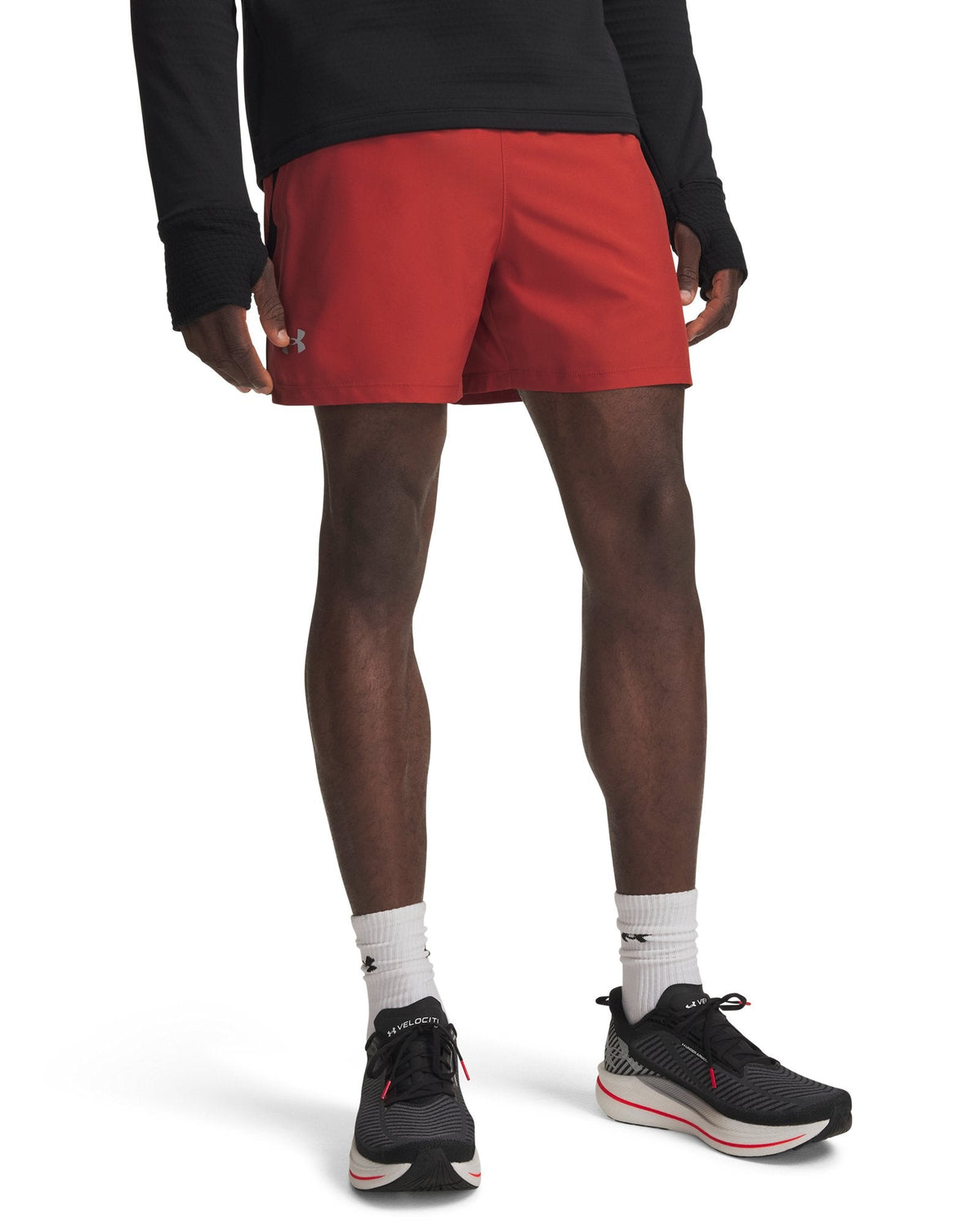 UA Launch Men's 5" Shorts - Red