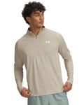 UA Tech™ Textured Men's ½ Zip - Brown
