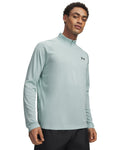 UA Tech™ Textured Men's ½ Zip - Blue