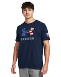UA Freedom Logo Men's T-Shirt - Blue