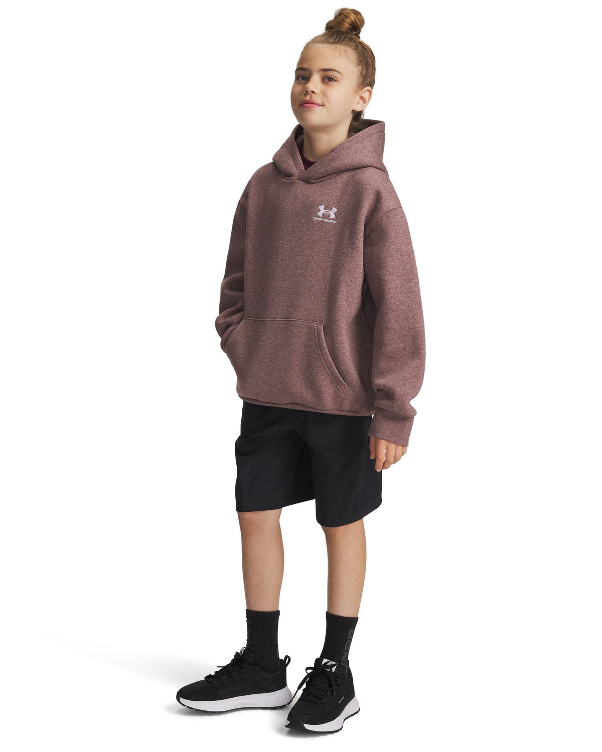 UA Unstoppable Boys' Shorts - Black