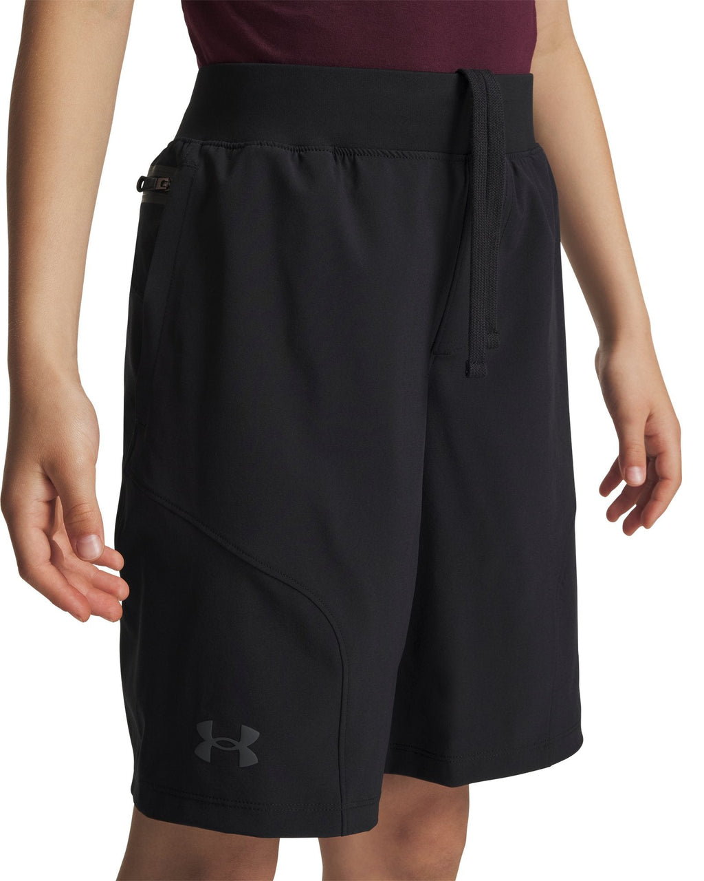 UA Unstoppable Boys' Shorts - Black