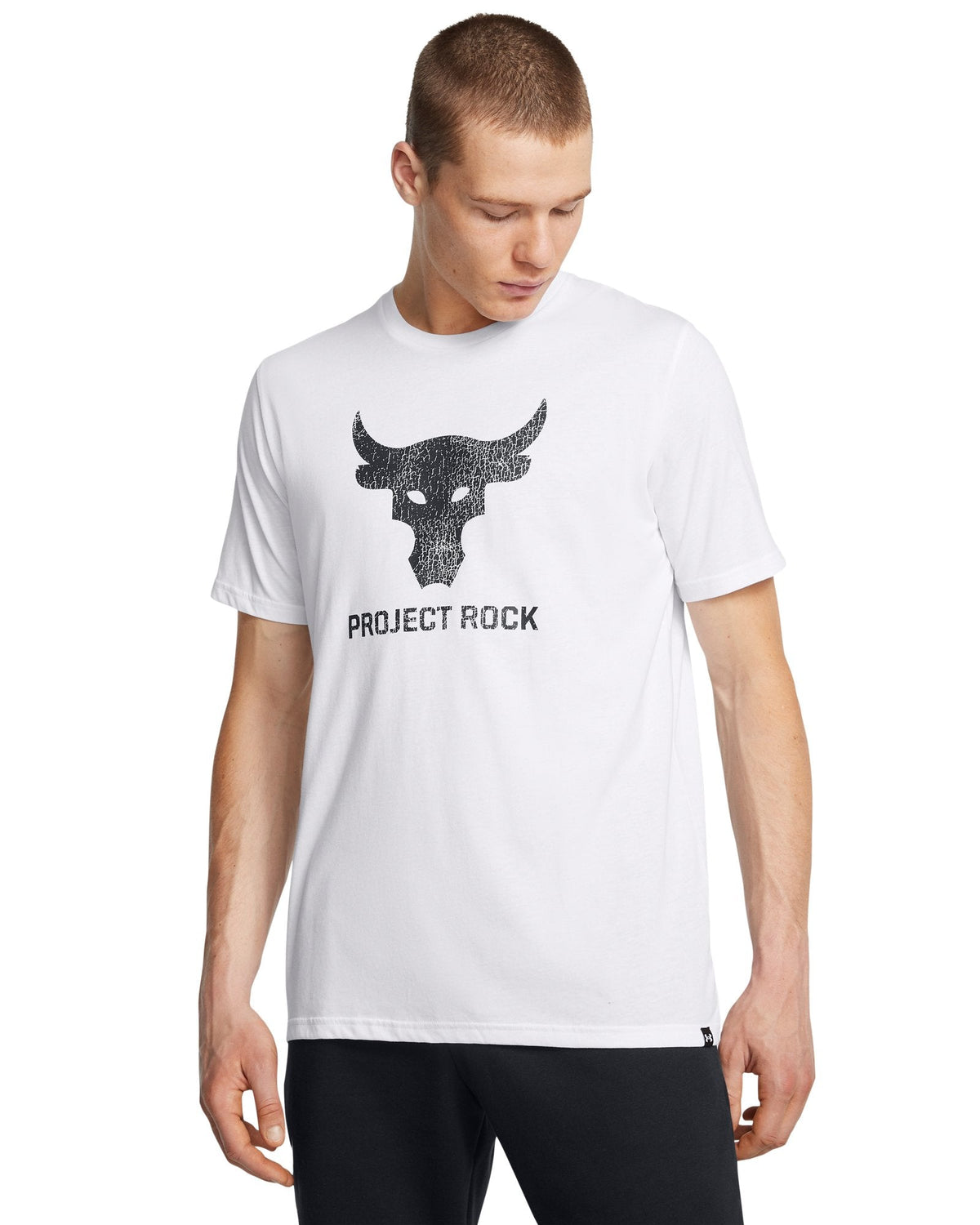 Project Rock Payoff Graphic Men's Short Sleeve - White