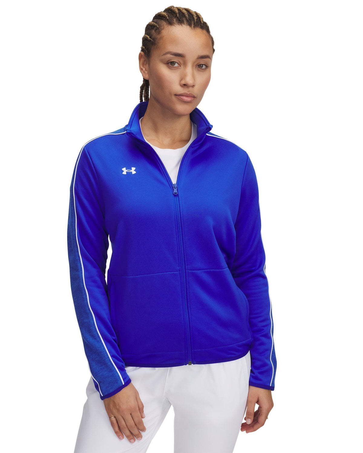 UA Command Warm Up Women's Full-Zip - Blue