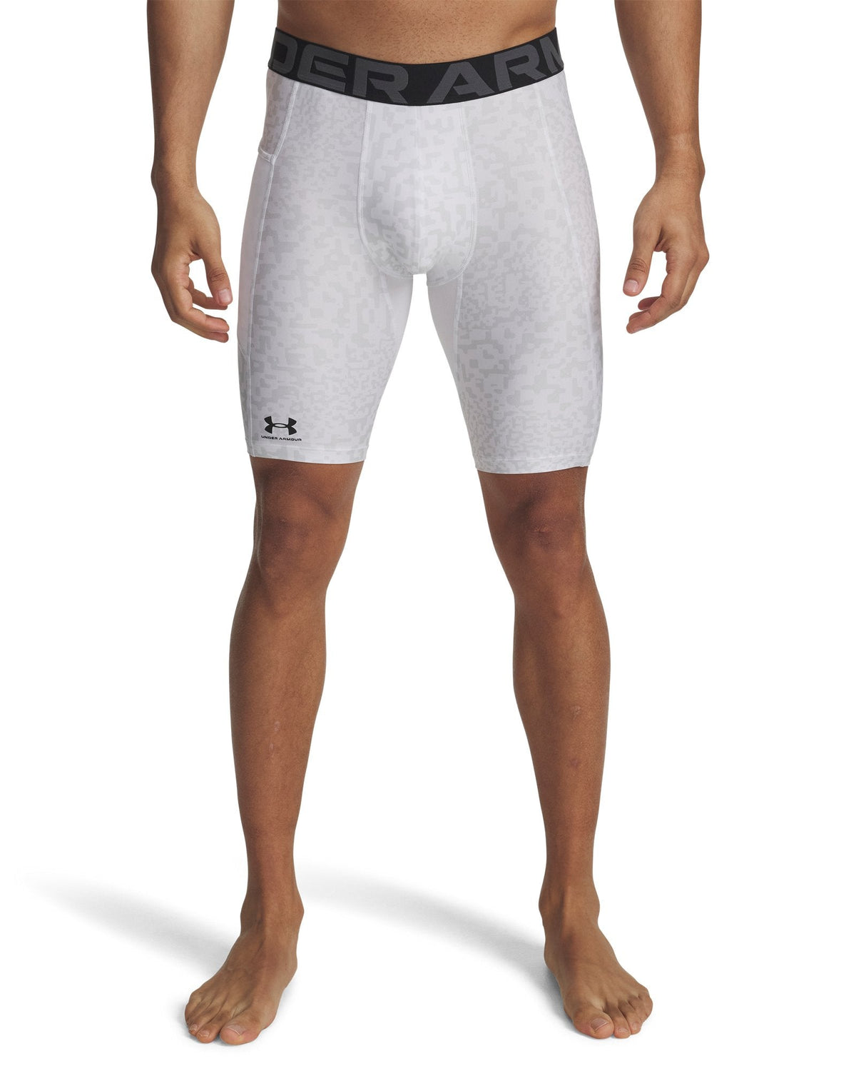 HeatGear® Printed Men's 10" Shorts - White