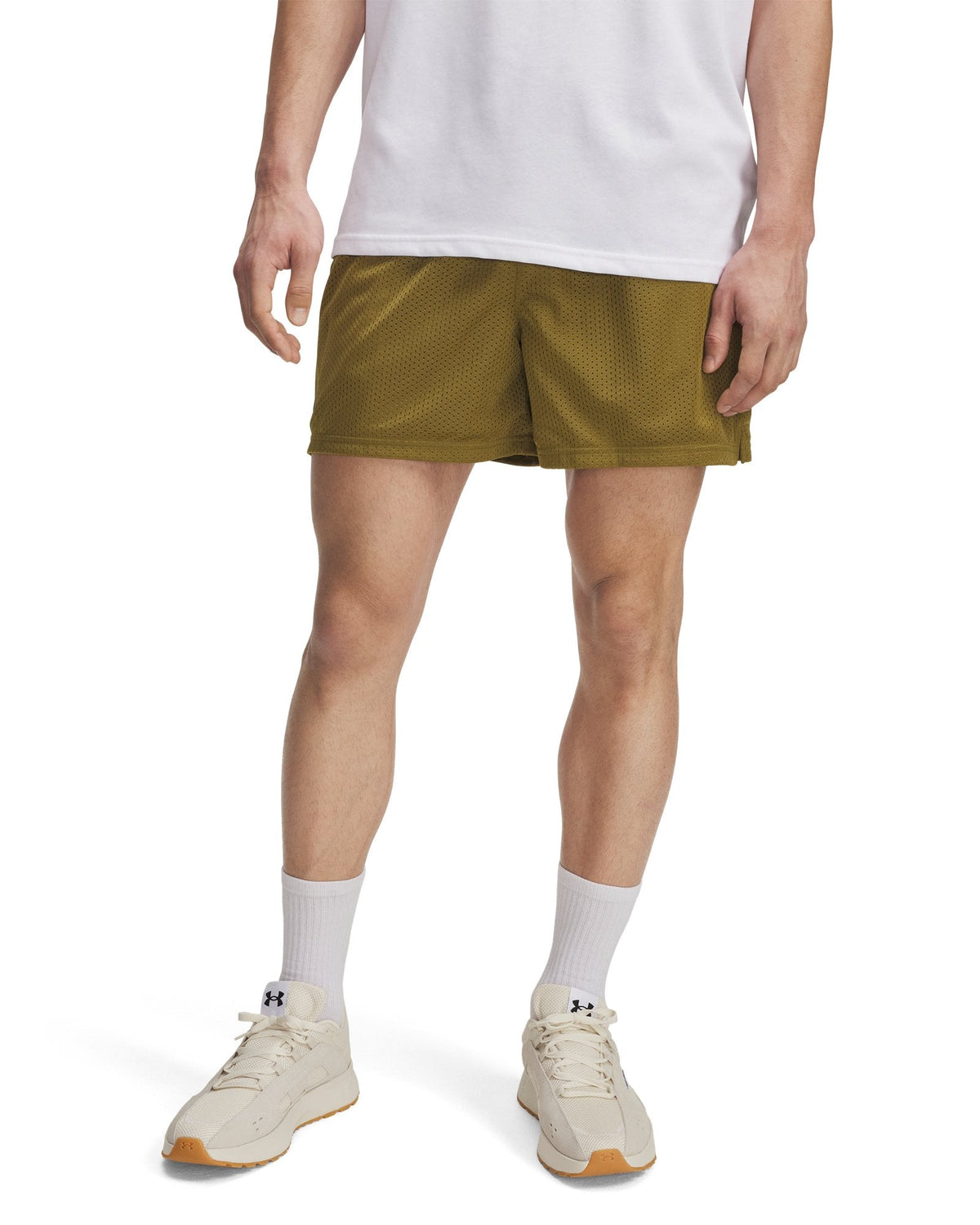 UA Icon Mesh Men's 5" Shorts - Green
