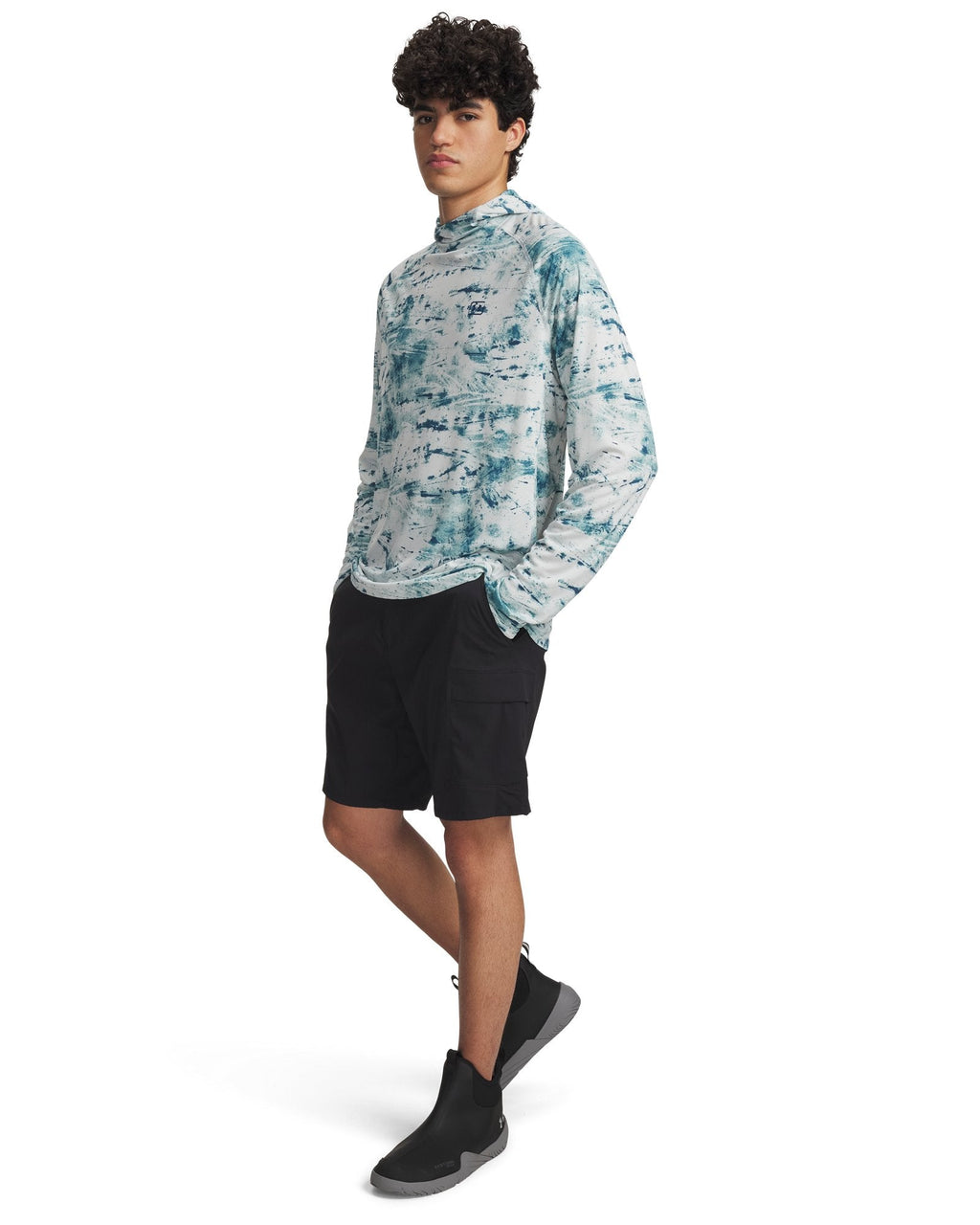 UA Fish Pro 2.0 Men's 9" Cargo Shorts - Black