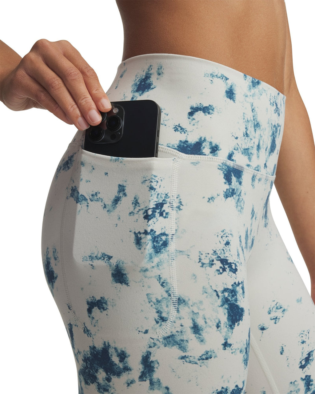 UA Meridian Printed Women's Leggings - White