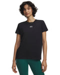 UA Rival Core Women's Short Sleeve - Black