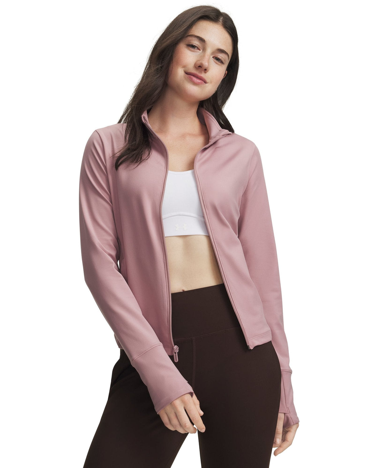 UA Motion Women's Full-Zip Jacket - Pink