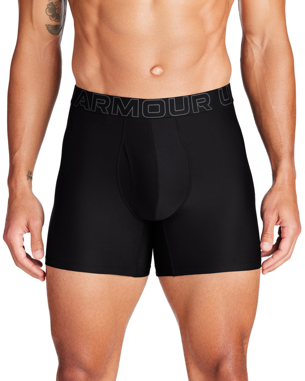UA Performance Tech™ Men's 6" Boxerjock® - Black