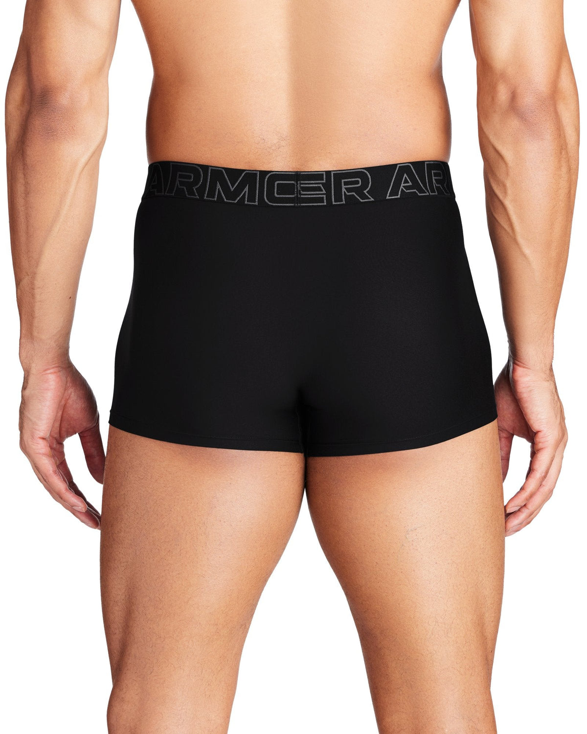 Men's UA Performance Tech™ 3" Boxerjock® null - Black