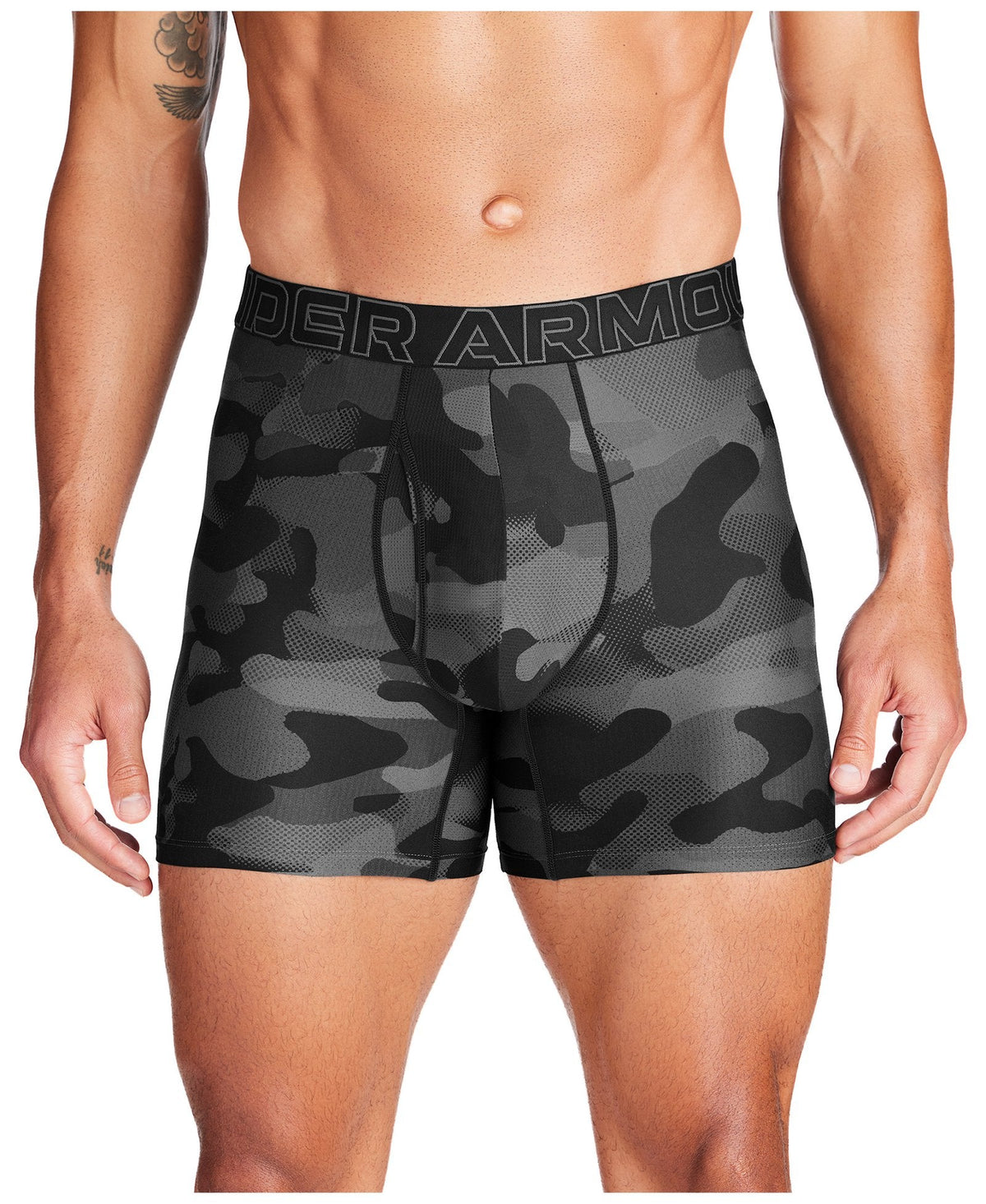 UA Performance Tech™ Men's 6" Boxerjock® - Black