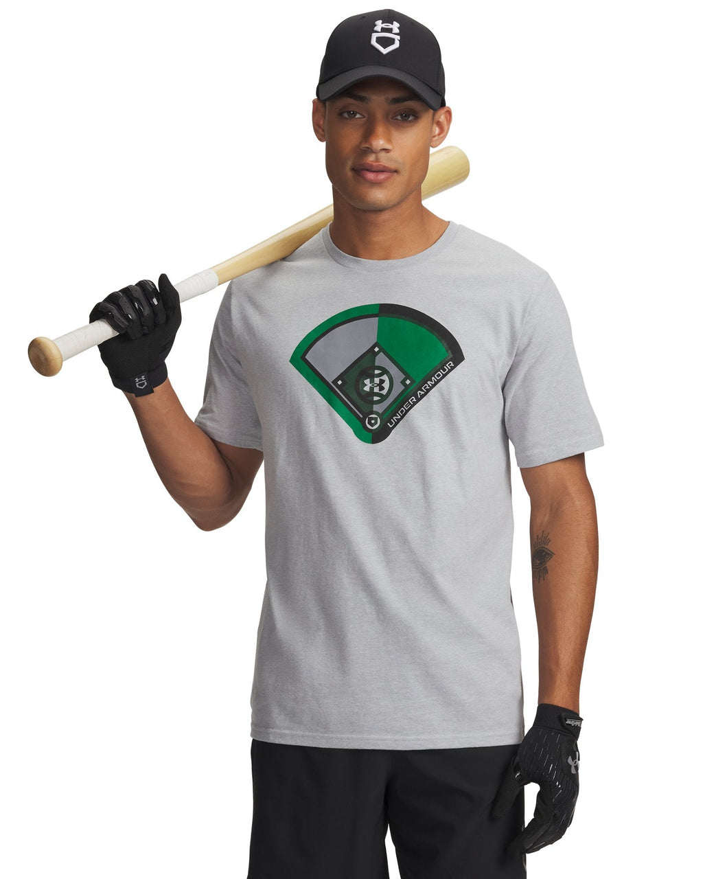 UA Baseball Icon Men's Short Sleeve - White