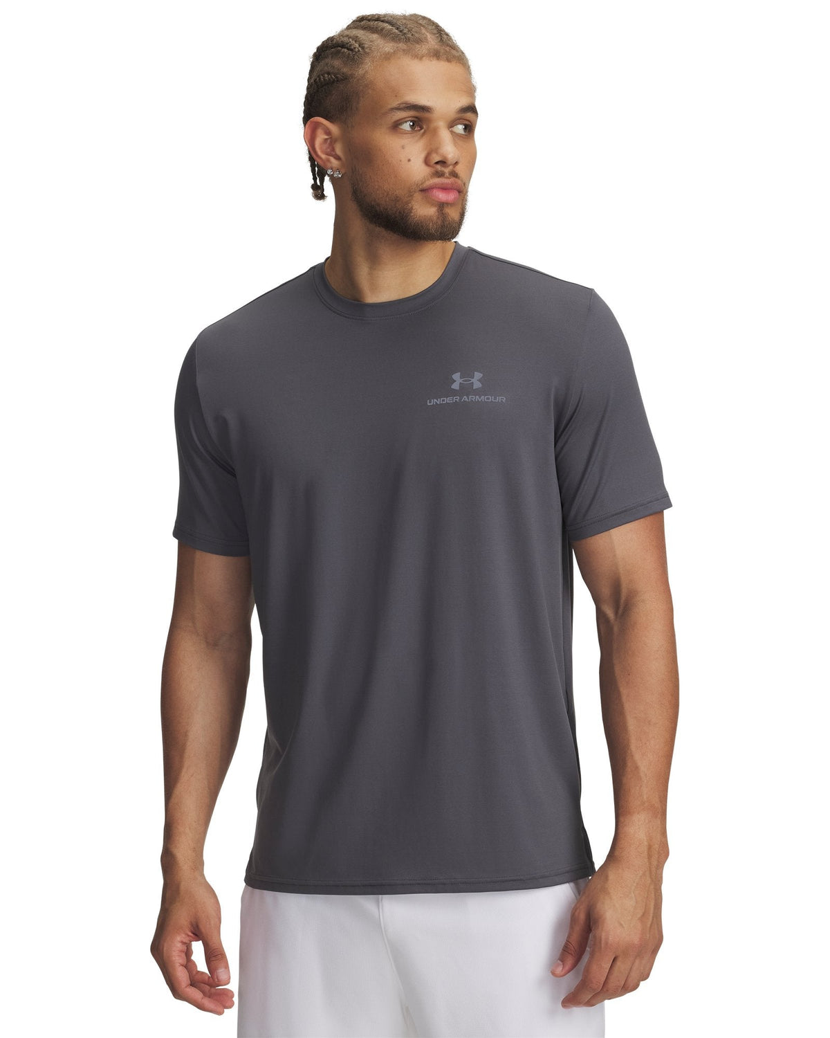 UA Vanish Energy Men's Short Sleeve - Gray