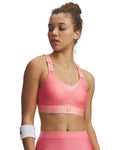 UA Infinity 2.0 High Women's Sports Bra - Pink