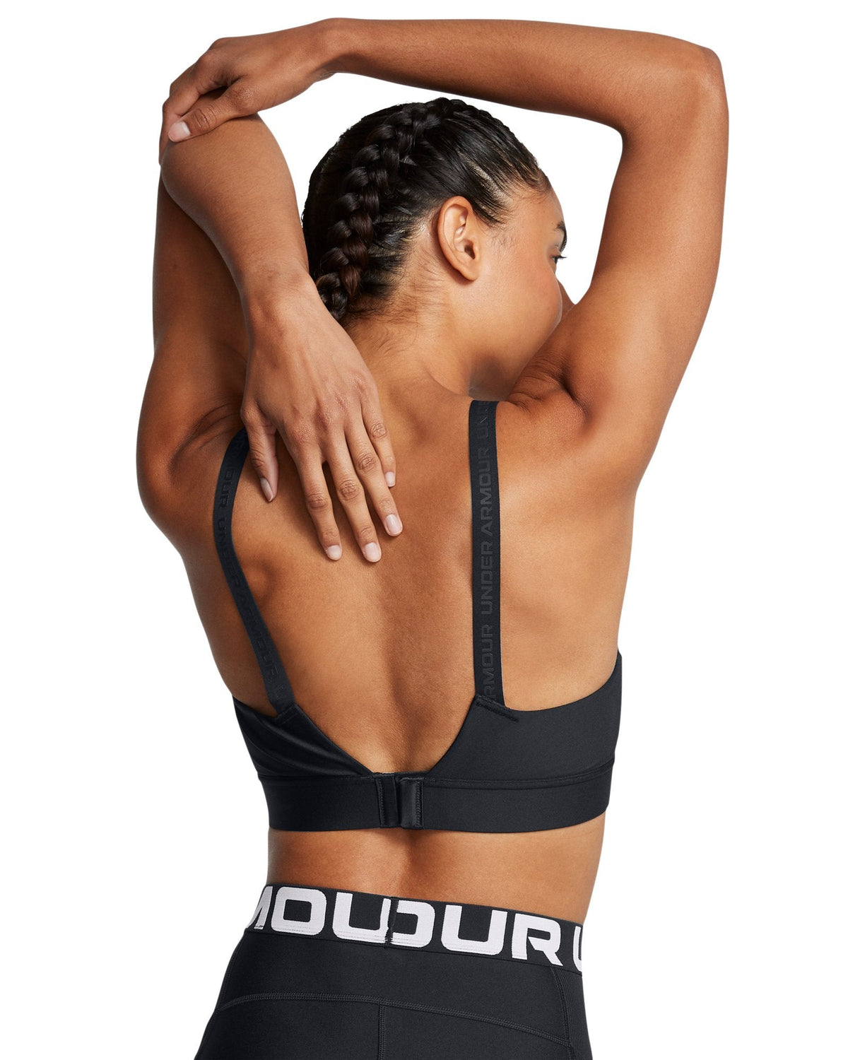UA Infinity 2.0 Mid Women's Sports Bra - Black
