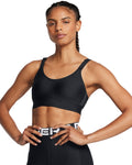 UA Infinity 2.0 Mid Women's Sports Bra - Black