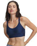 UA Infinity 2.0 Mid Women's Sports Bra - Blue