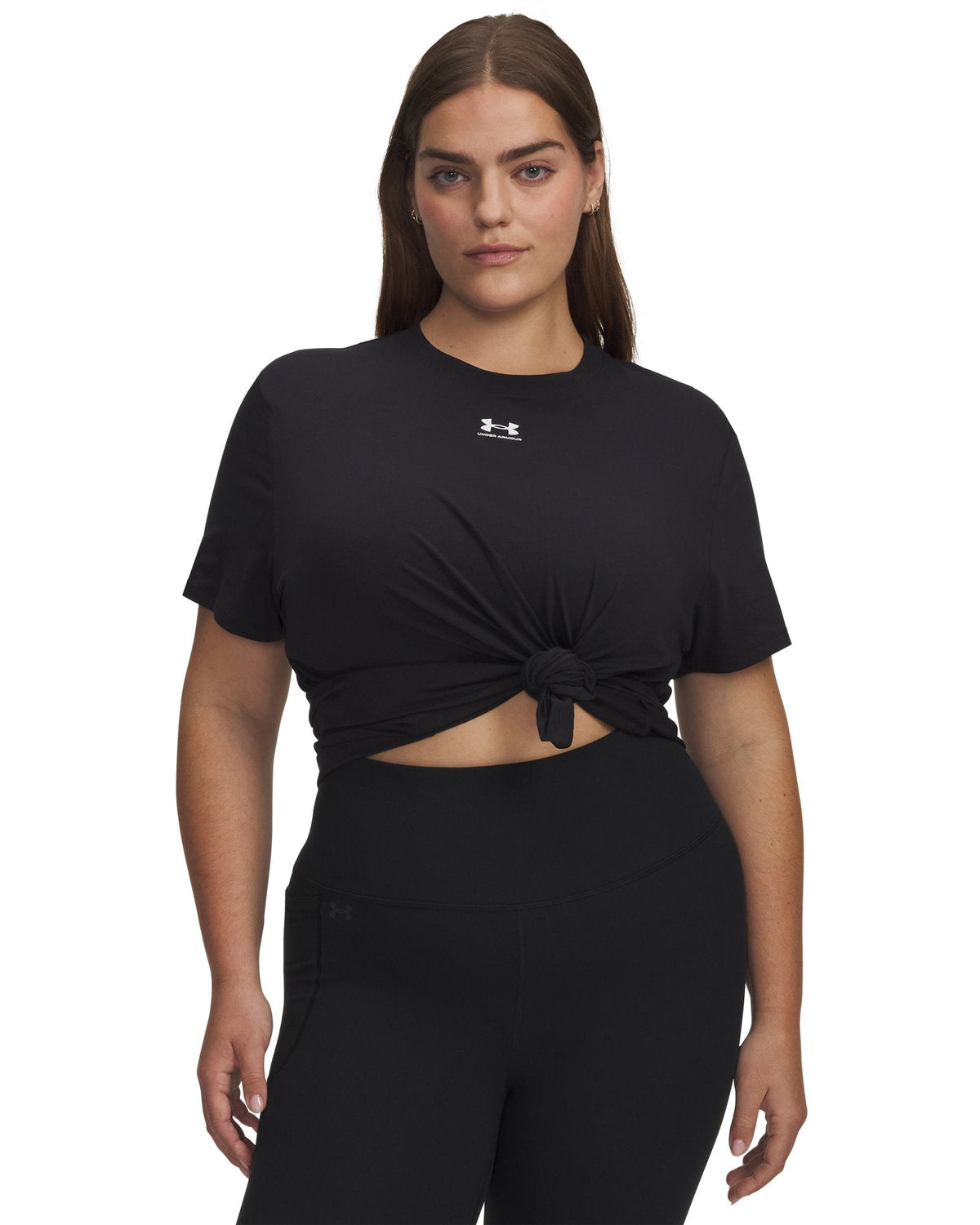 UA Rival Core Women's Short Sleeve - Black