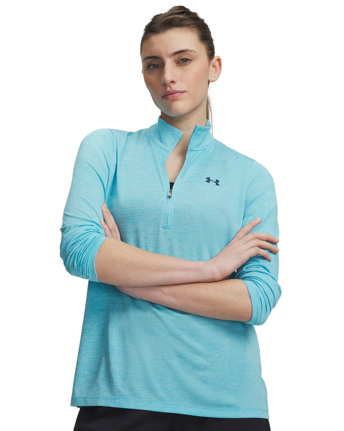 UA Tech™ Twist Women's ½ Zip - Blue