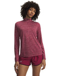 UA Tech™ Twist Women's ½ Zip - Red