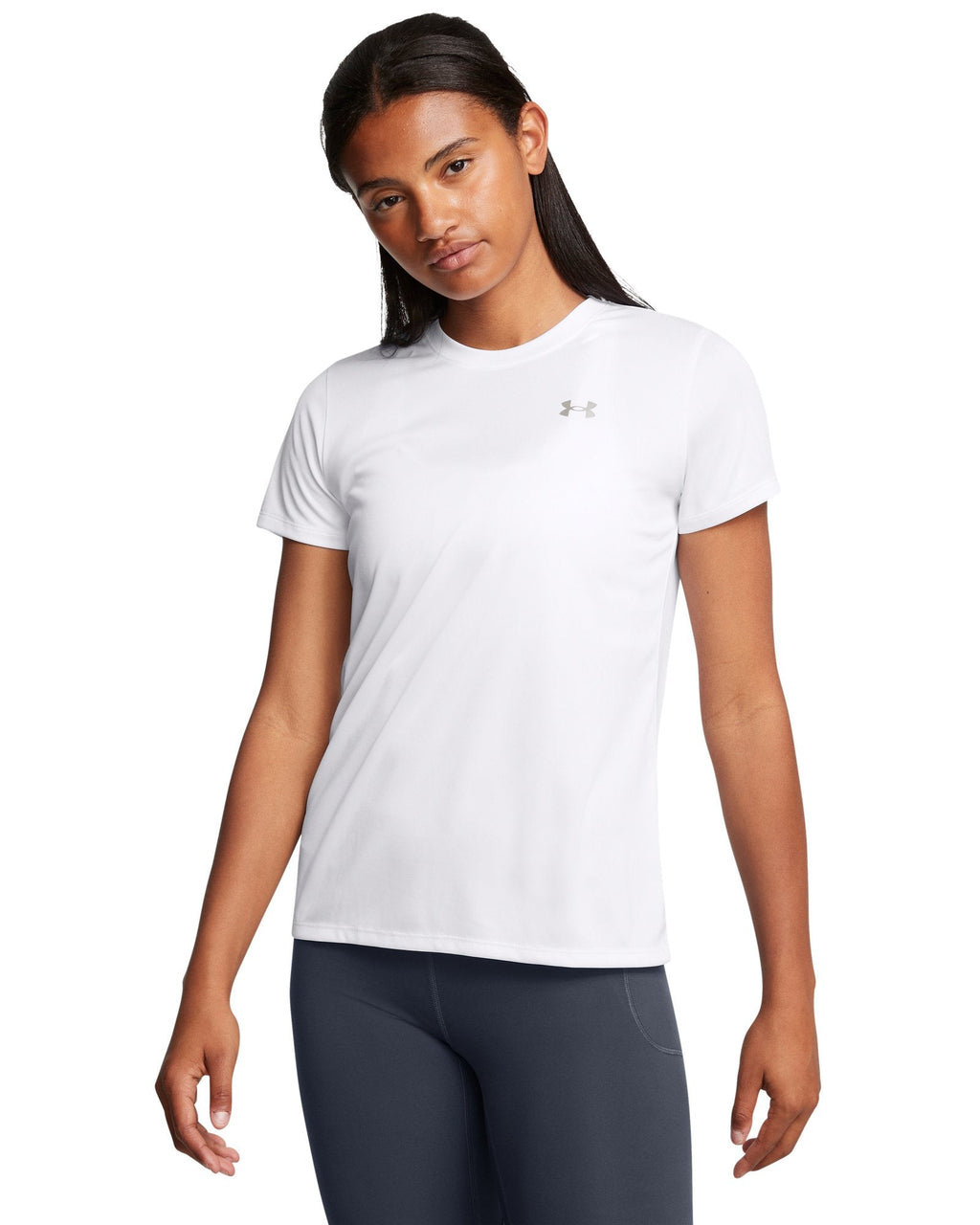 UA Tech™ Women's Short Sleeve - White
