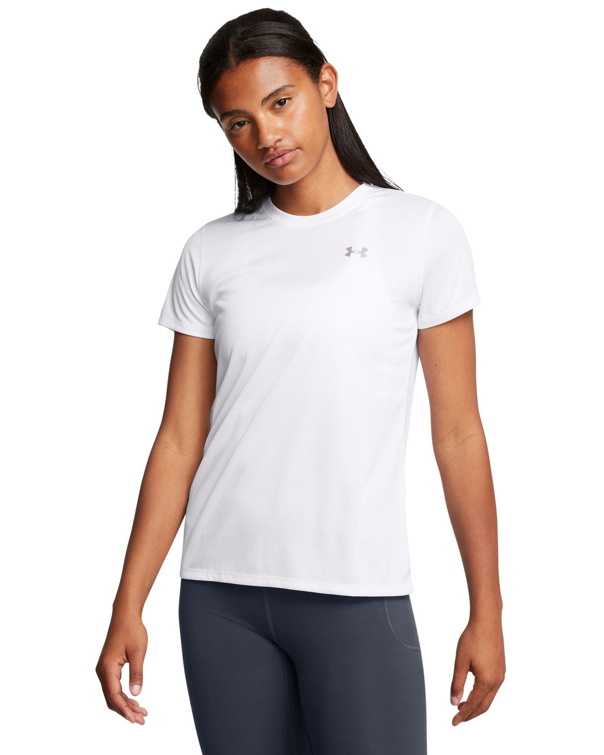 UA Tech™ Women's Short Sleeve - White