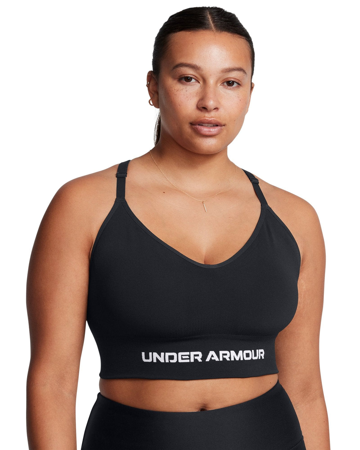 UA Vanish Seamless Low Women's Sports Bra - Black