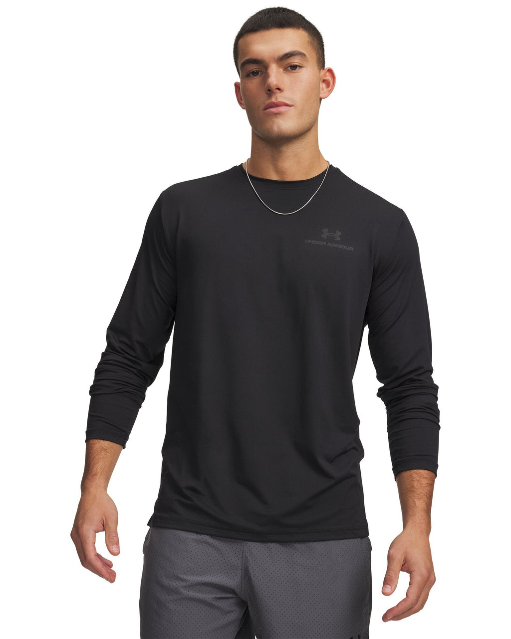 UA Vanish Energy Men's Long Sleeve - Black