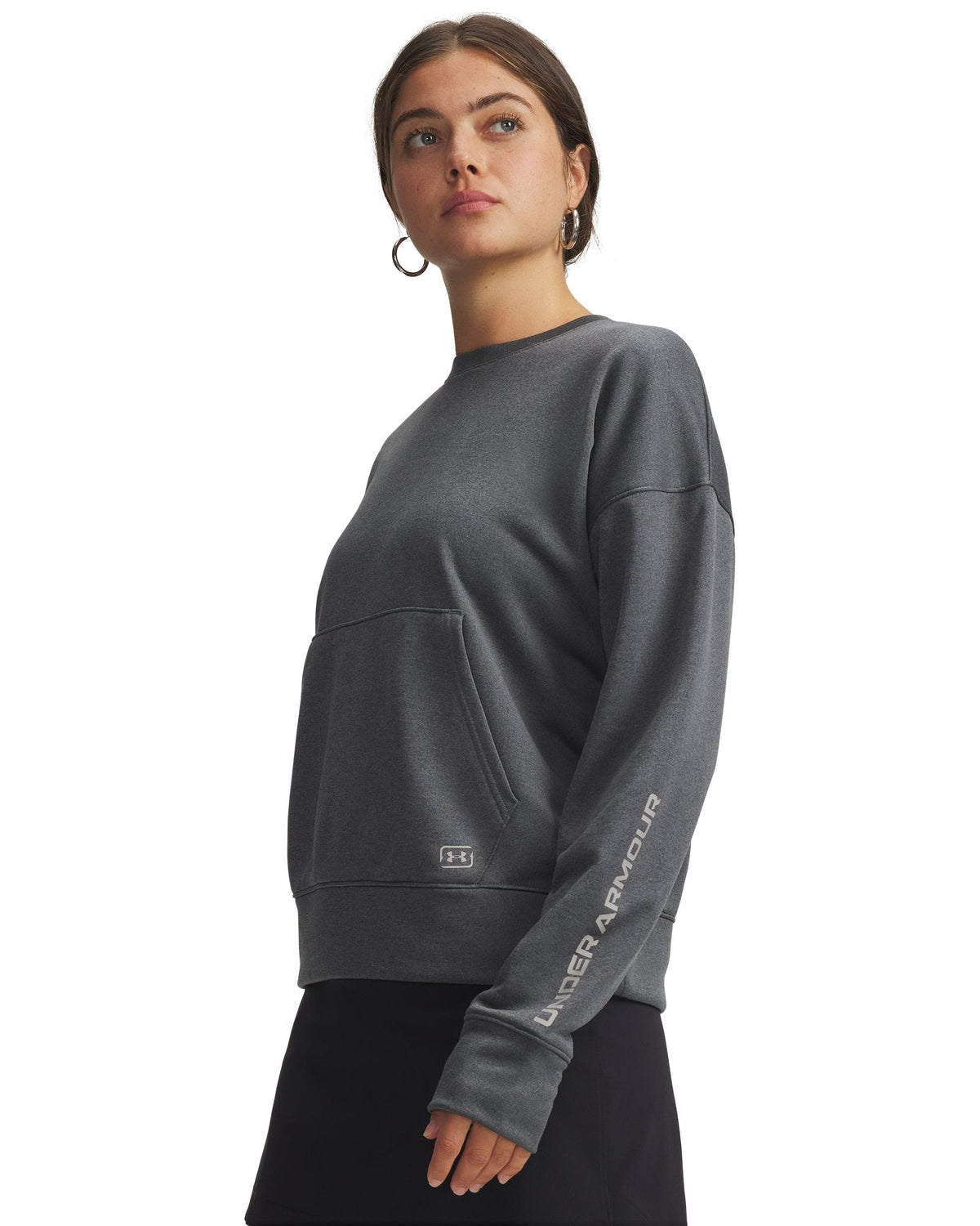 UA Fish Pro Terry Women's Crew - Green