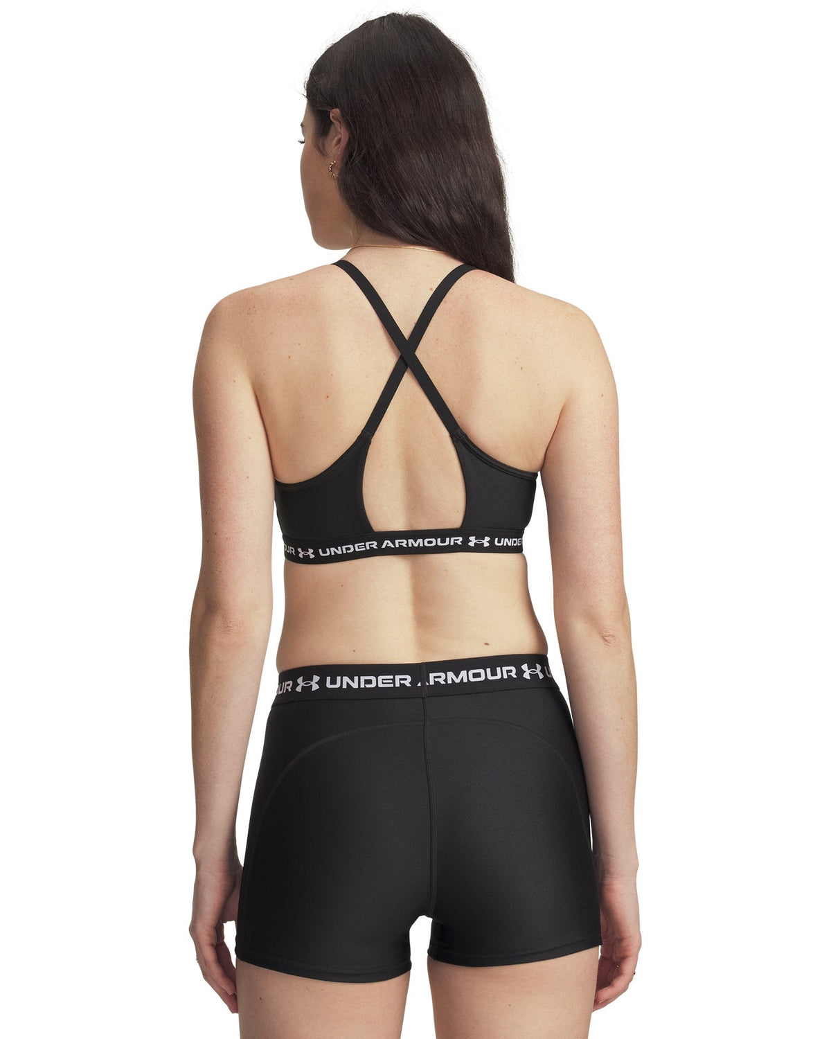 UA Crossback Low Women's Sports Bra - Pink