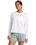UA Boxy Women's Long Sleeve - White