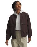 UA Expanse Fleece-Lined Women's Bomber Jacket - Brown