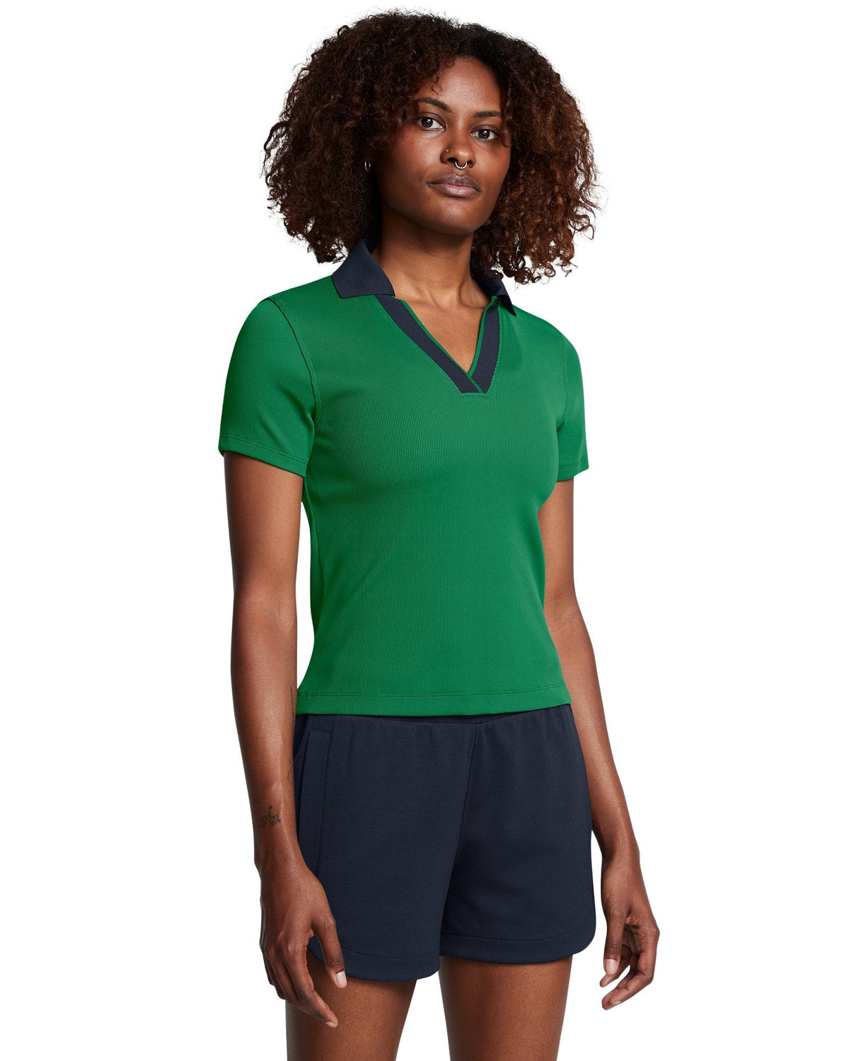 UA Premier Rib Women's Polo - Green
