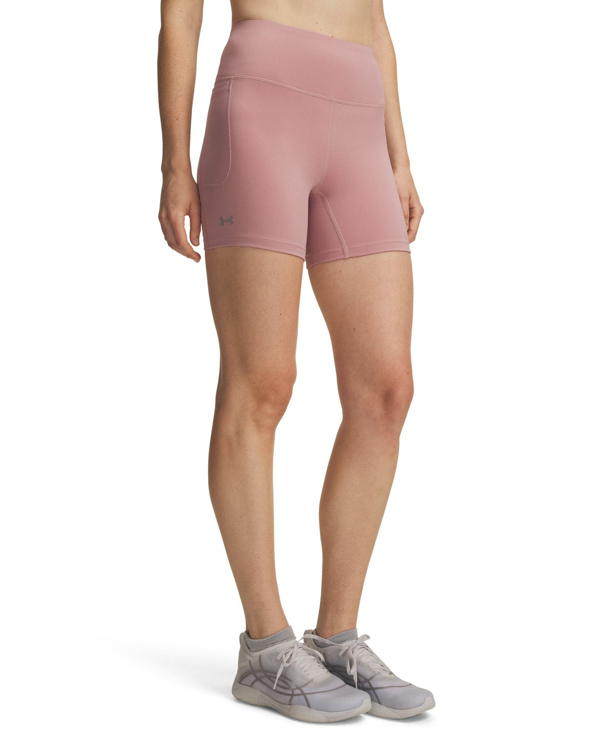 UA Motion Middy Women's 5" Shorts - Pink