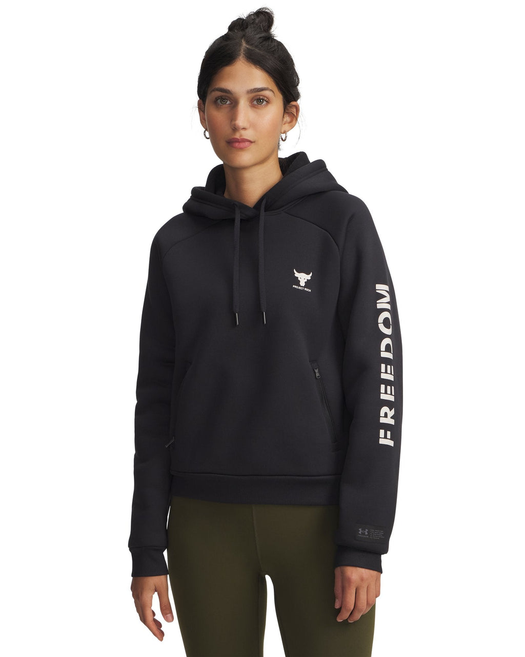 Project Rock Armour Fleece® Women's Hoodie - Black