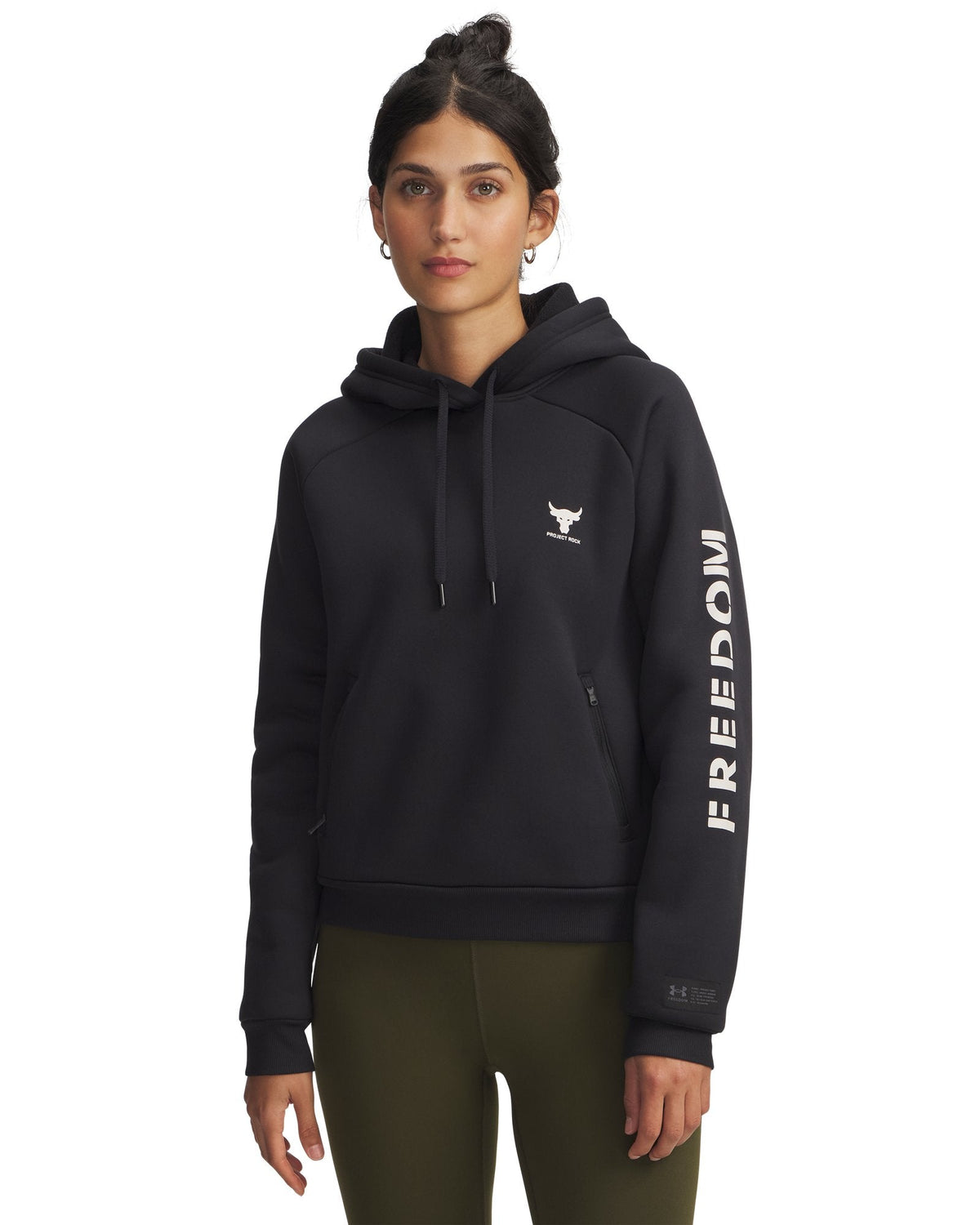 Project Rock Armour Fleece® Women's Hoodie - Black