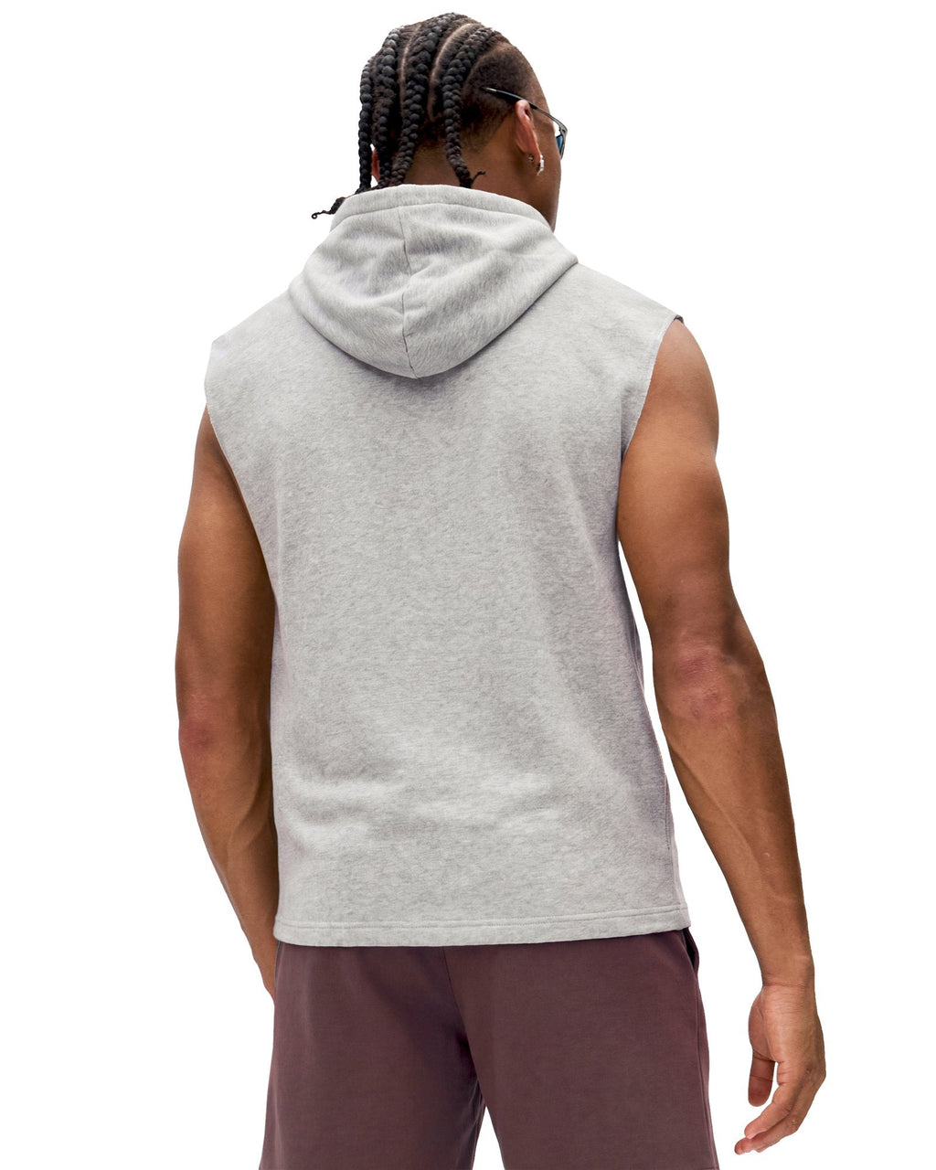 UA Icon Fleece Men's Sleeveless Hoodie - Black