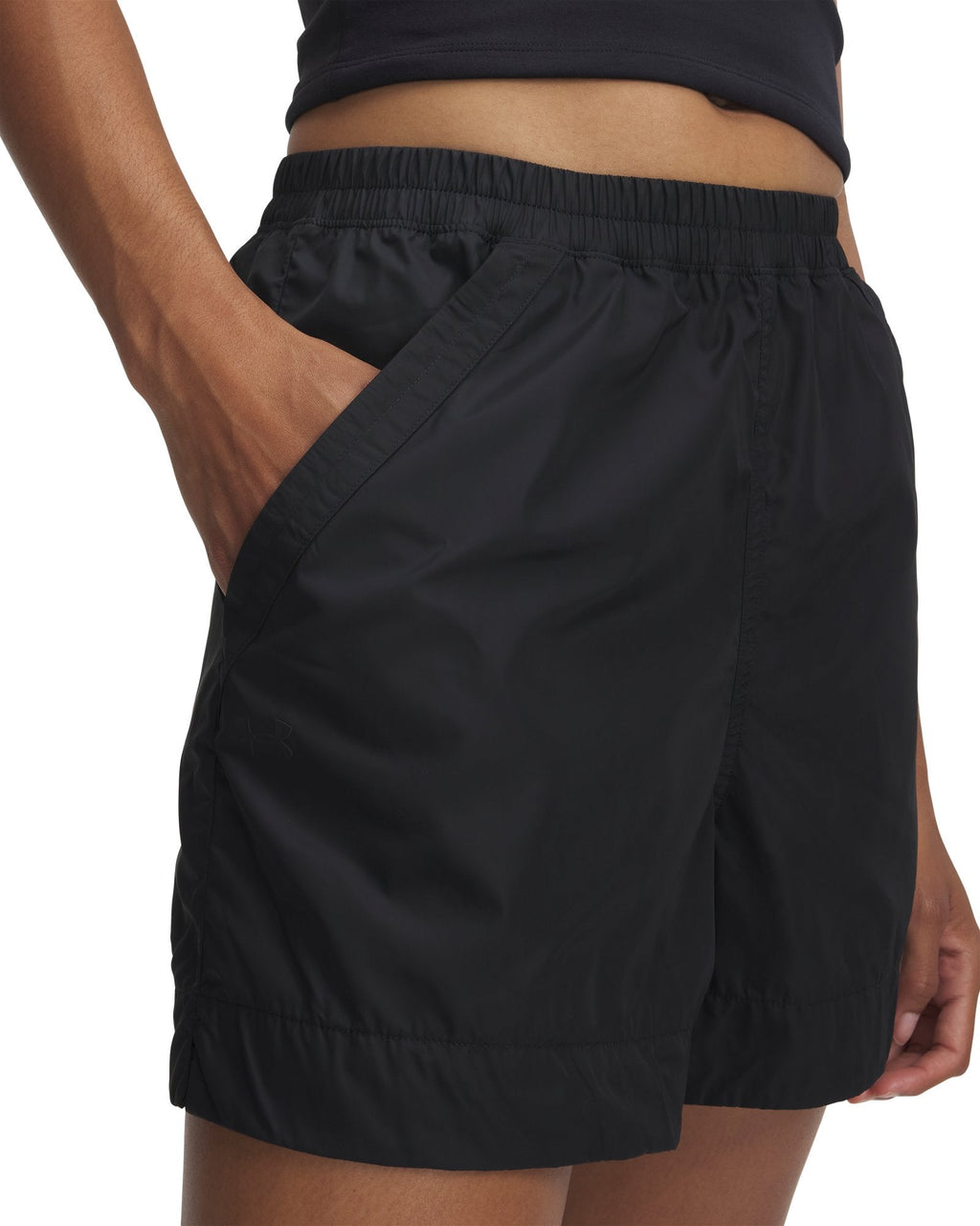 UA Unstoppable Utility Women's 3.75" Shorts - Black