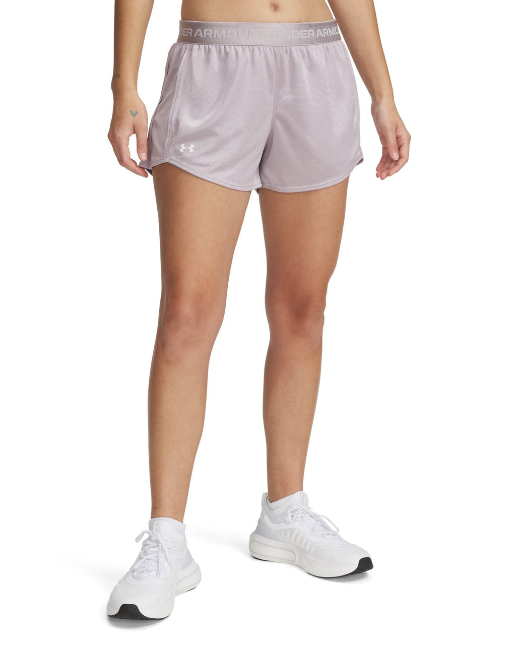 UA Tech™  Play Up Shine Women's 3" Shorts - Gray