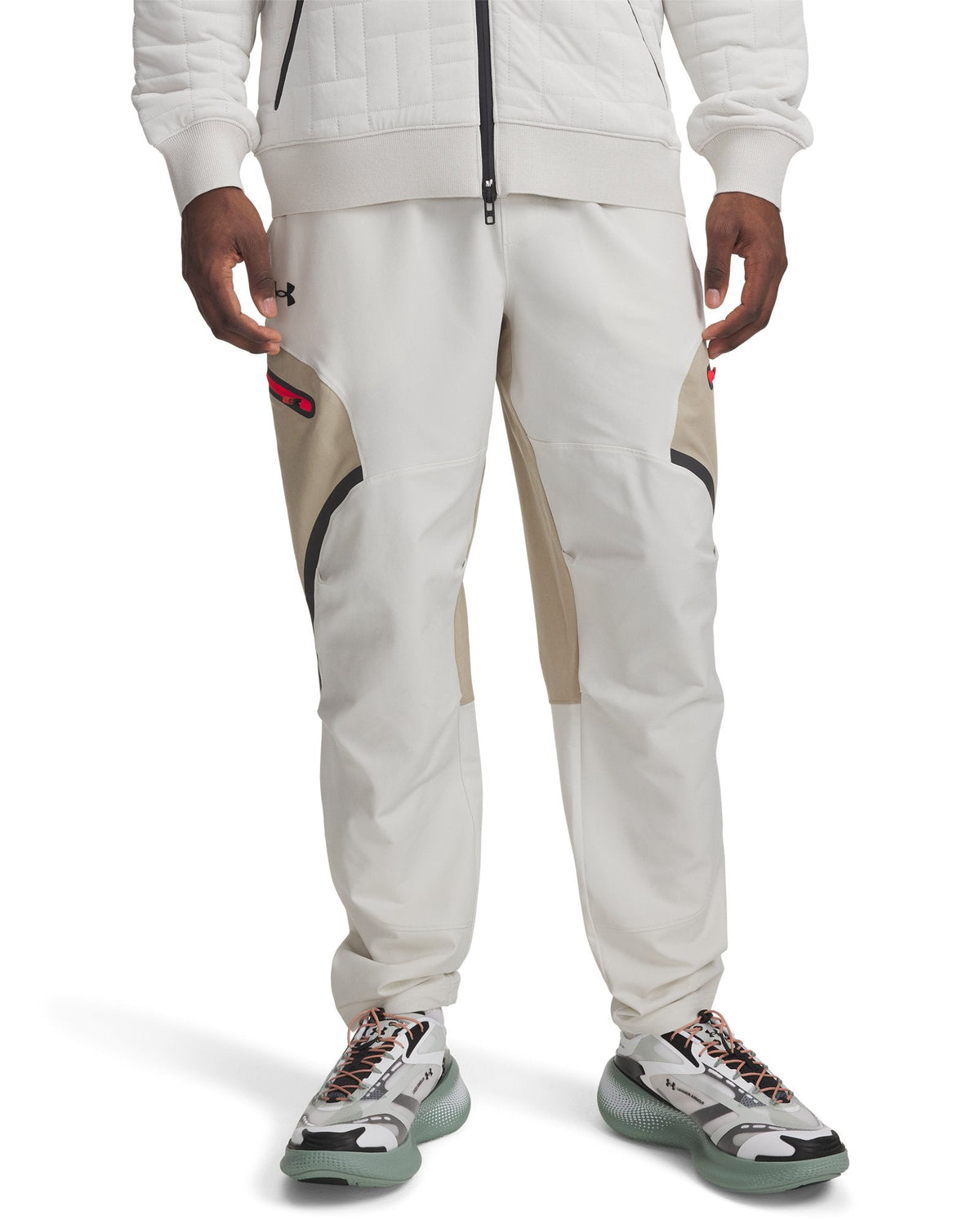UA Unstoppable Men's Cargo Pants - White