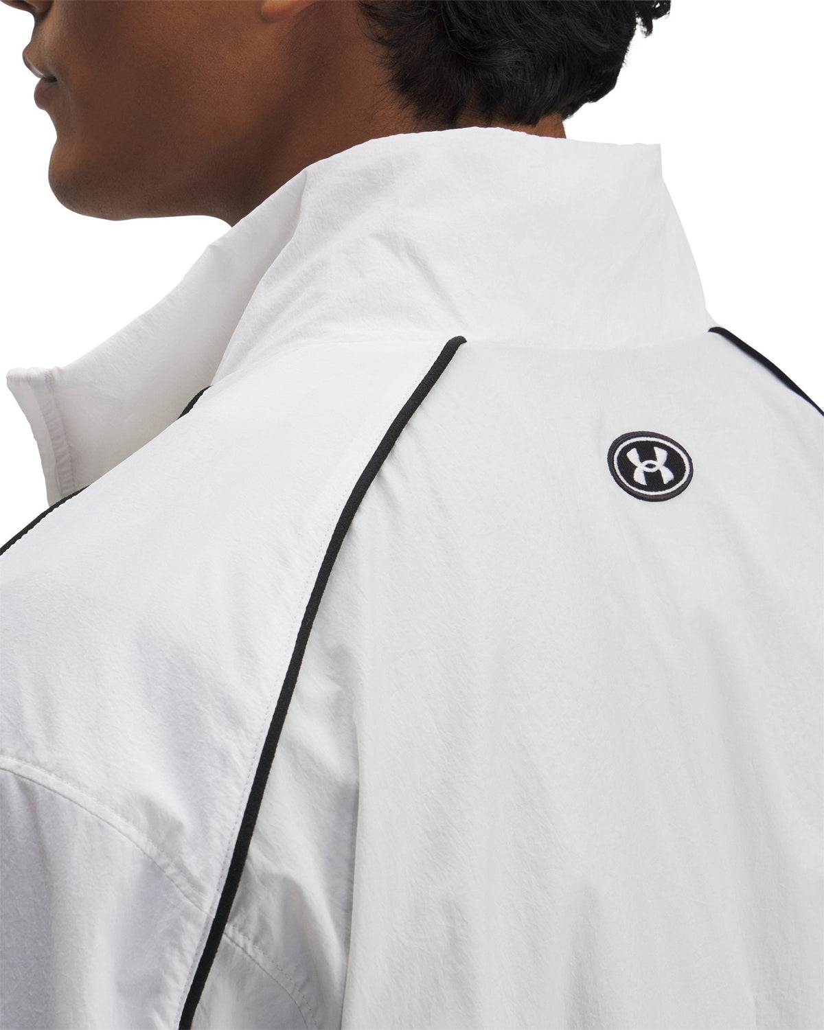 UA Track Men's Jacket - White