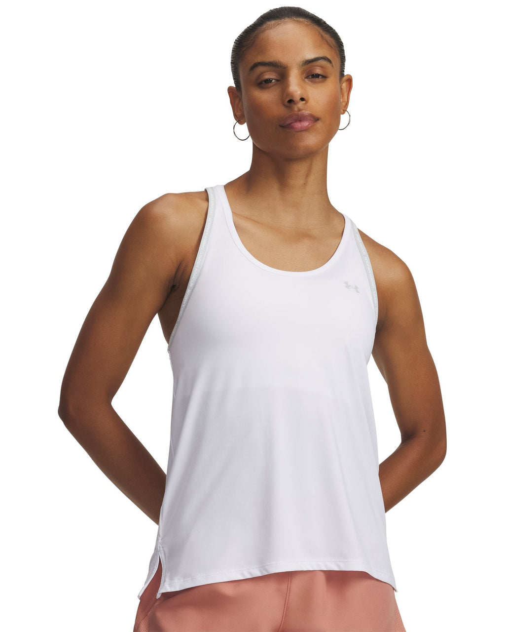 UA Tech™ Knockout Women's Tank - White