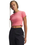 UA Rival Rib Women's Baby T-Shirt - Pink