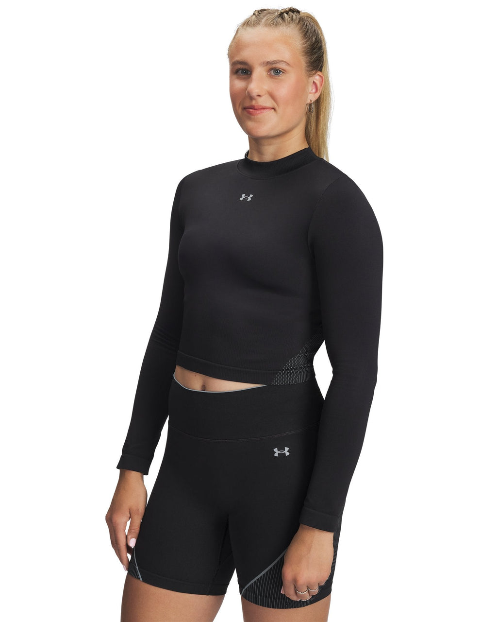 UA Vanish Seamless Women's Long Sleeve - Black