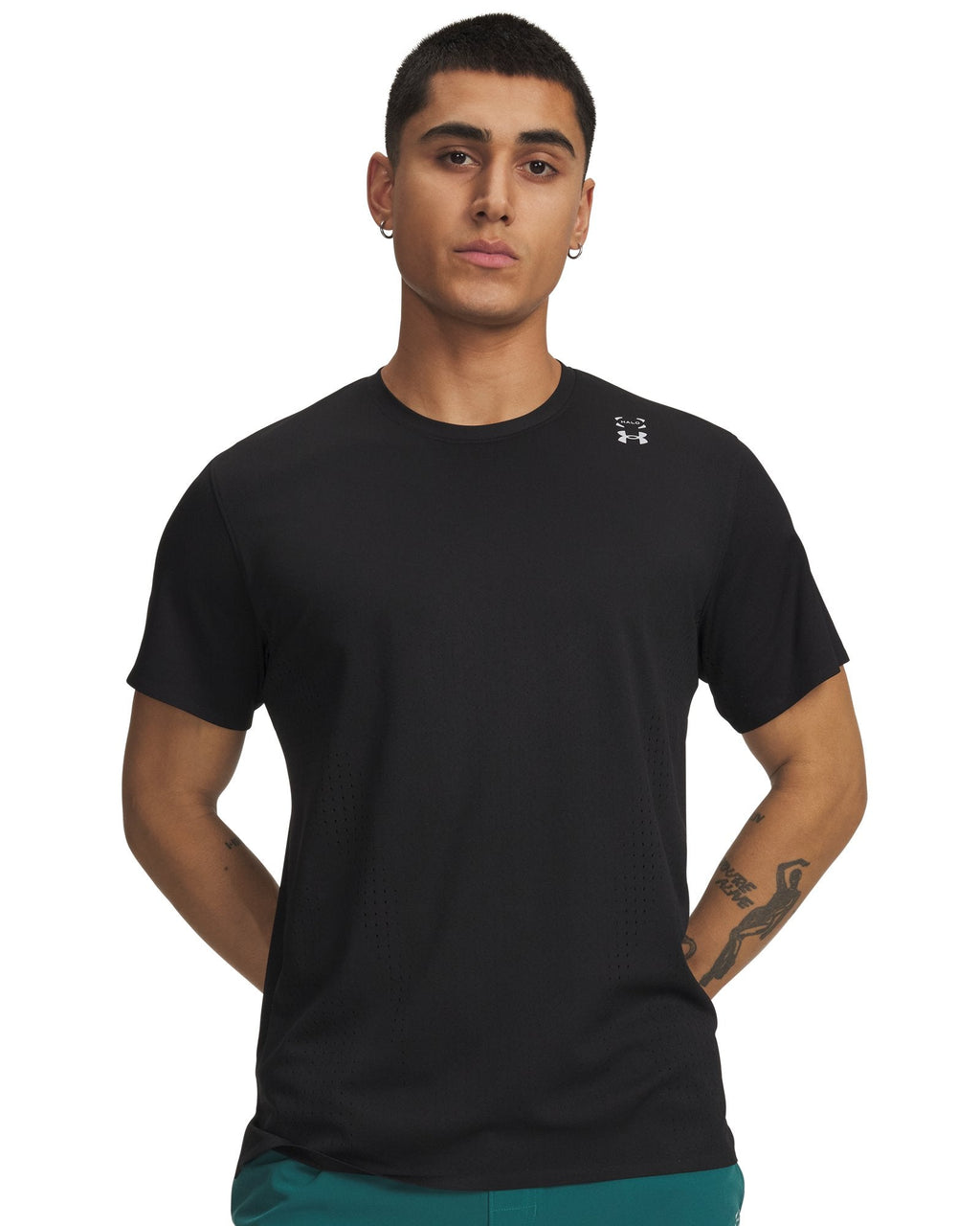 UA HB Vent Men's Short Sleeve - Gray