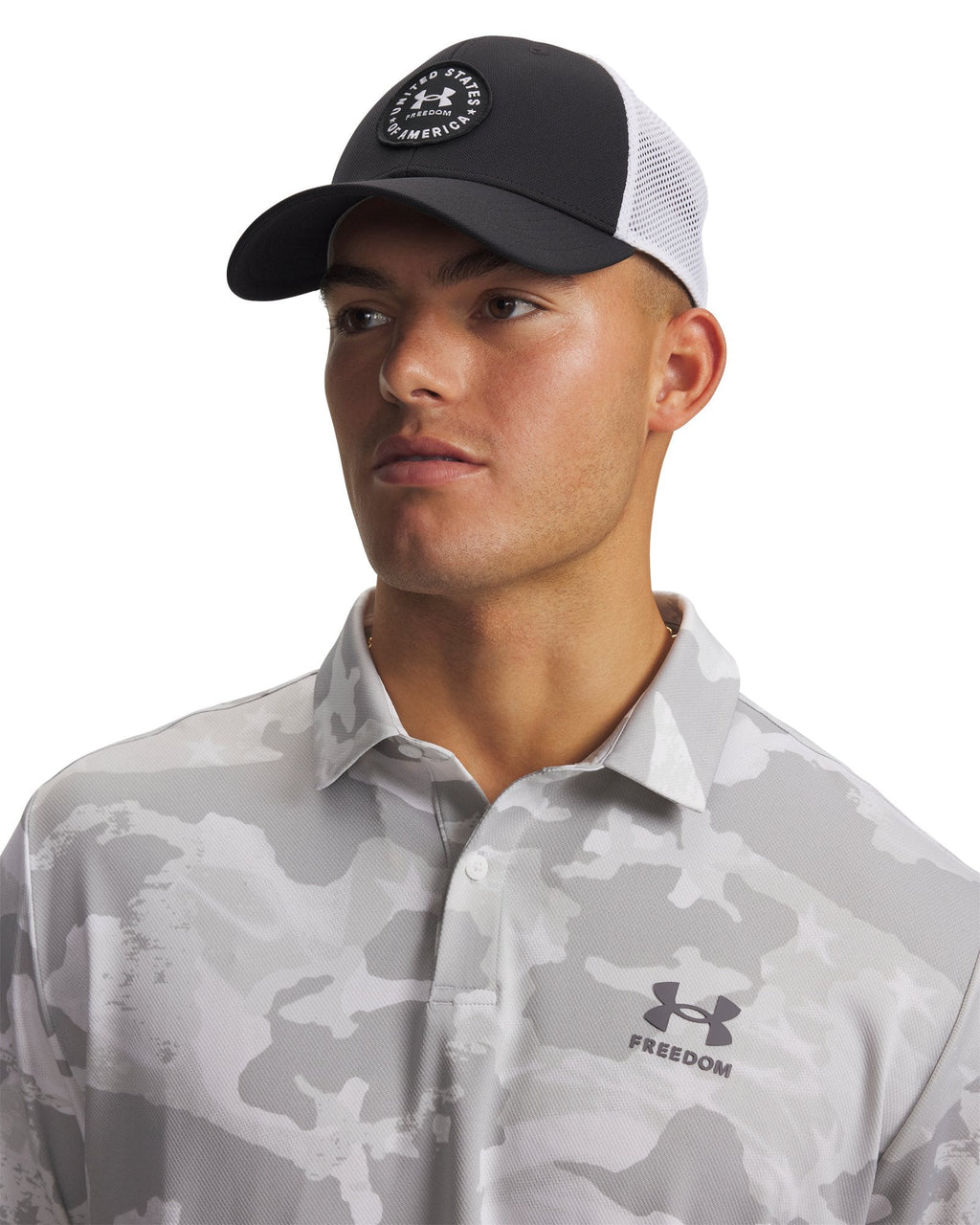 UA Freedom Mid Men's Trucker Hat - Brown