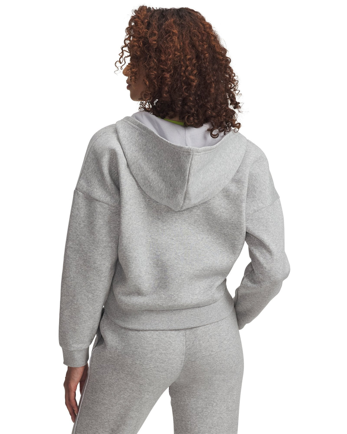 UA Rival Fleece Piped Women's ½ Zip Hoodie - Black