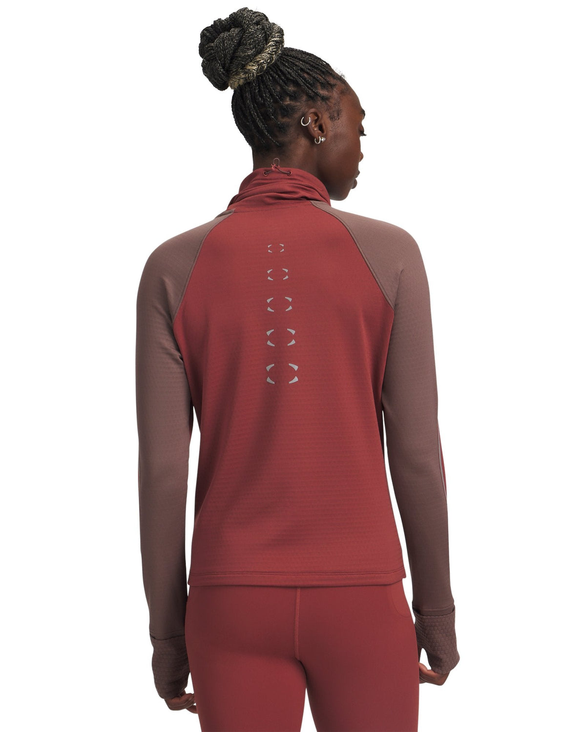 UA HB Run Cold Weather Women's Funnel - Red